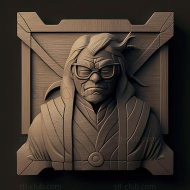 3D model Kabuto Yakushi from Naruto (STL)